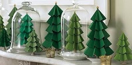 Árvore de Natal em Papel Simples de Fazer Árvore de Natal em Papel Simples de Fazer