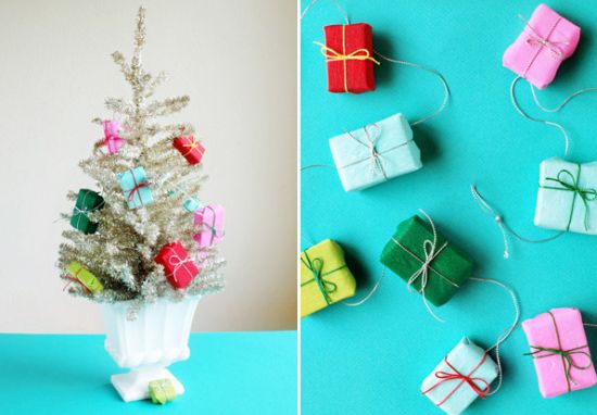 Caixinha de Presente para Decorar Árvore de Natal Caixinha de Presente para Decorar Árvore de Natal