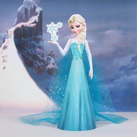 Faça uma Elsa com o nosso molde da Elsa Frozen 3D para imprimir (Foto: family.disney.com) 