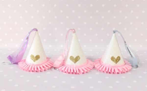 Chapéu de festa infantil princesas é lindo, mas fácil de ser feito (Foto: blog.beau-coup.com) 