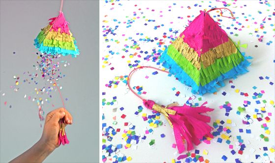 Esta lembrancinha de aniversário divertida pode ter a combinação de cores que você desejar (Foto: happythought.co.uk)