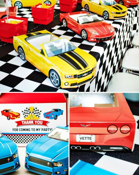 Blog Encontrando Ideias  Festa temática de carros, Aniversário de carro de  corrida, Decoração de festa infantil tema carros