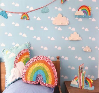   Invista já na decoração de quarto infantil com EVA (Foto: pinterest.com)               