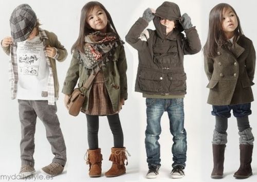 As tendências de moda infantil inverno 2016 chegam para deixar os pequenos ainda mais cativantes (Foto: pinterest.com)