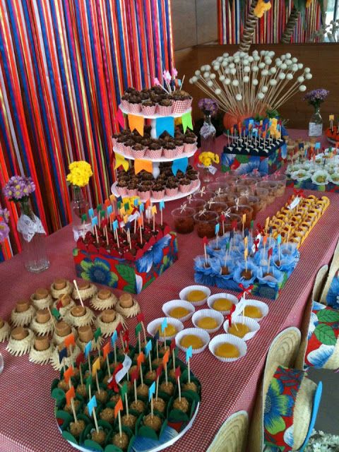 Decoração de Festinha Infantil Junina