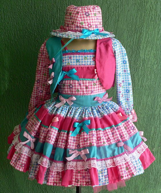 Ideias de Roupa Infantil para Festa Junina