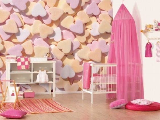 Quarto Infantil com Papel de Parede
