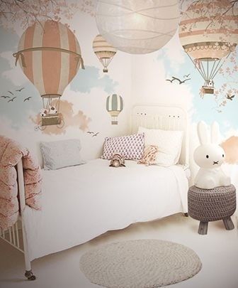 Quarto Infantil com Papel de Parede