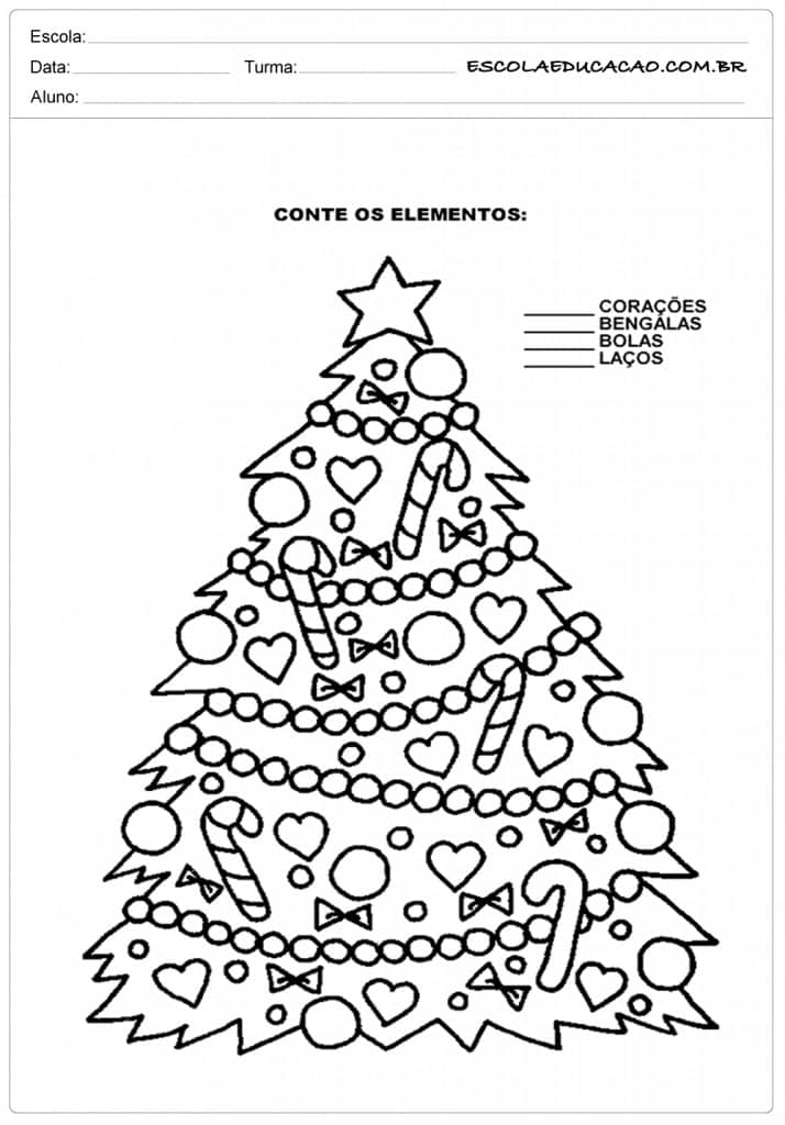 Atividades Educação Infantil Natal para Imprimir Atividades Educação Infantil Natal para Imprimir
