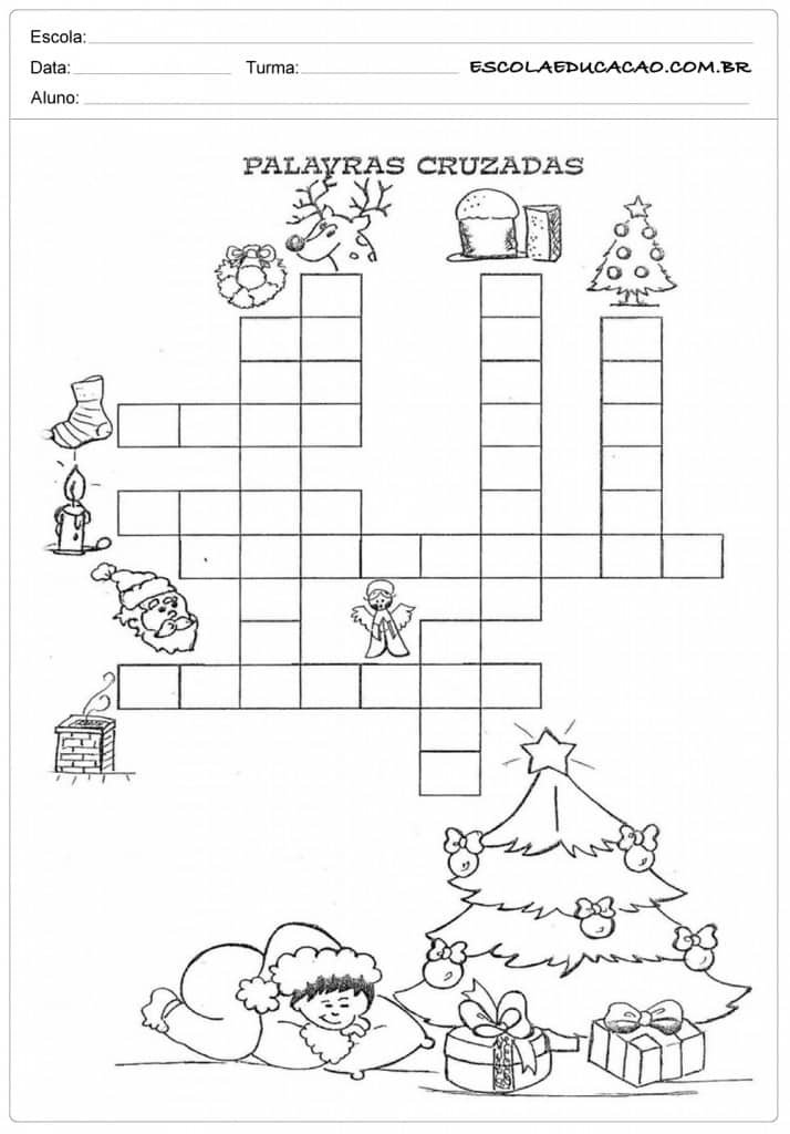 Dicas de Atividades Educação Infantil Natal para Imprimir