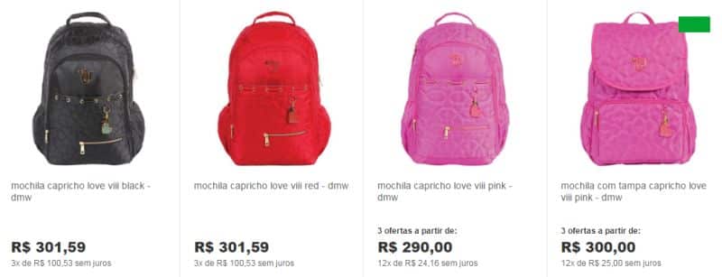 Opções de Material Escolar 2017 Capricho