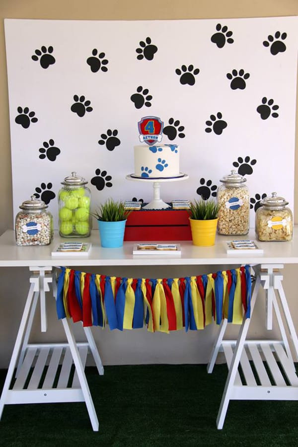 Opções para Decoração Infantil Patrulha Canina