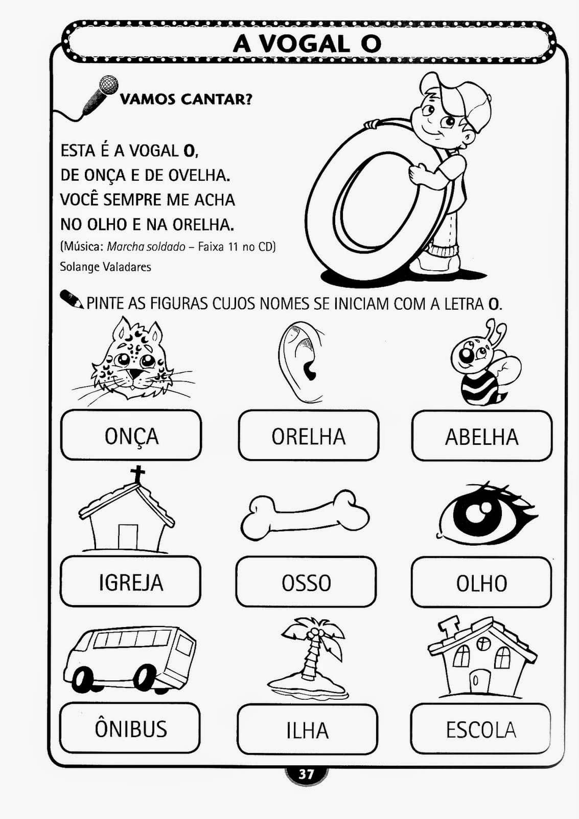 Dicas de Atividades Infantil Alfabetização para Imprimir