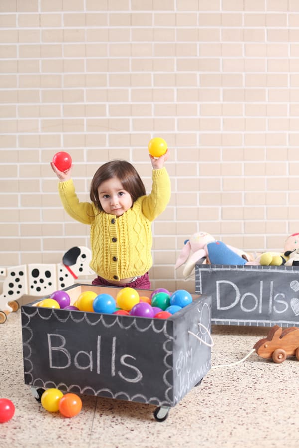 Dicas de Decoração Infantil com Caixotes de Feira