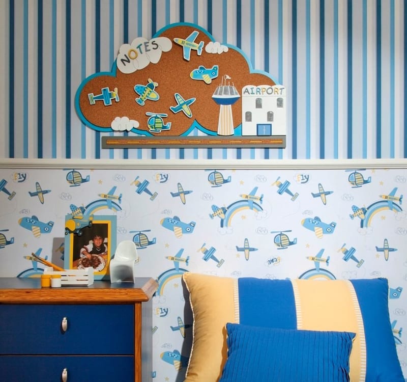 Dicas de Decoração de Quarto com Papel de Parede Infantil