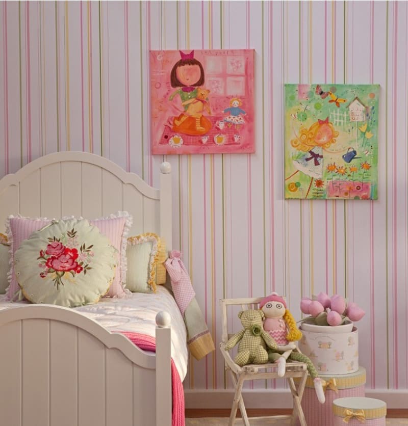 Dicas de Decoração de Quarto com Papel de Parede Infantil