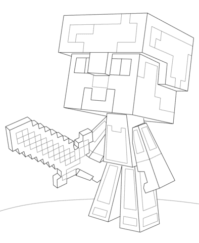 Aranha do Minecraft: Desenhos para Imprimir e Colorir! [Atividades