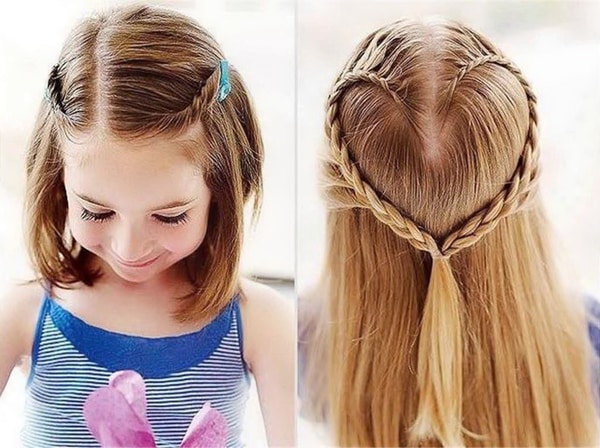 Confira ideia de penteado infantil com trança