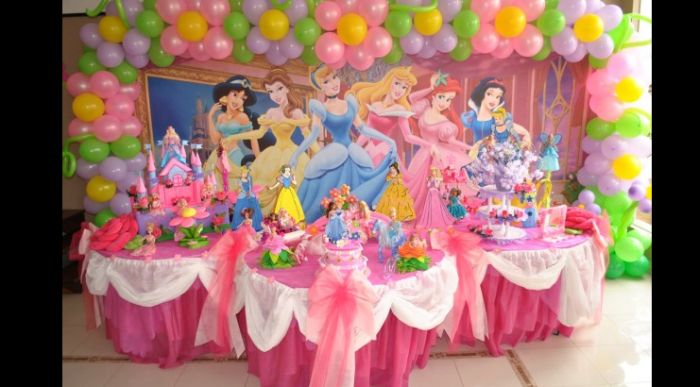 tema infantil princesas