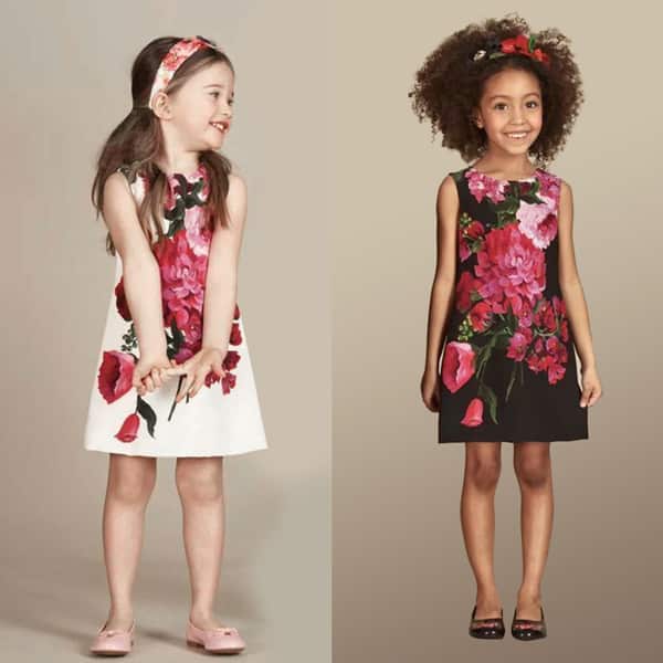 moda infantil flores