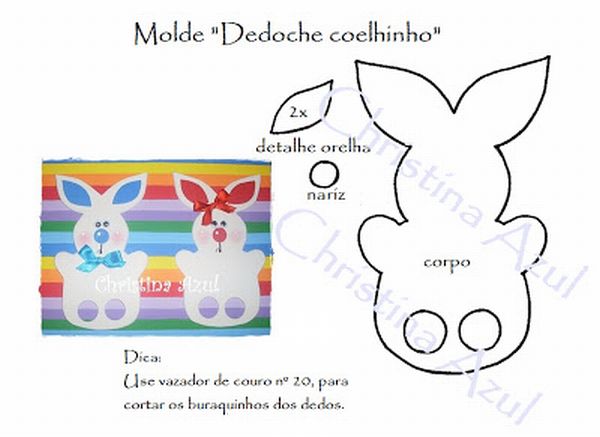 lembrança de pascoa de eva dedoche