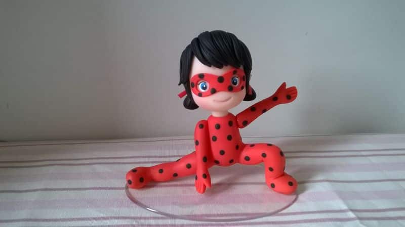 bolo ladybug biscuit