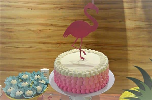 fotos de bolo do flamingo