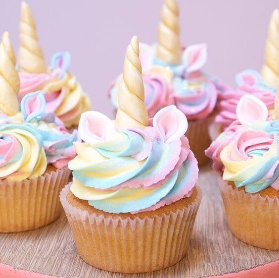 cupcake unicornio