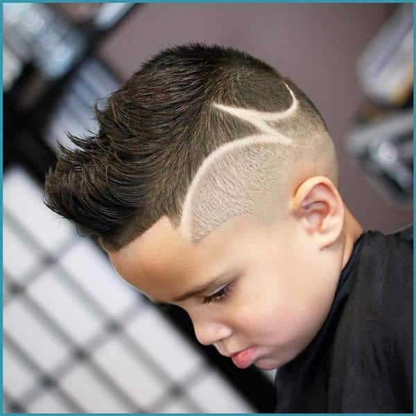 corte de cabelo infantil degradê