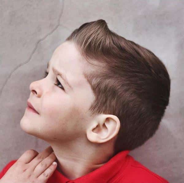 Corte Infantil masculino social degradê - Christófoli Hair