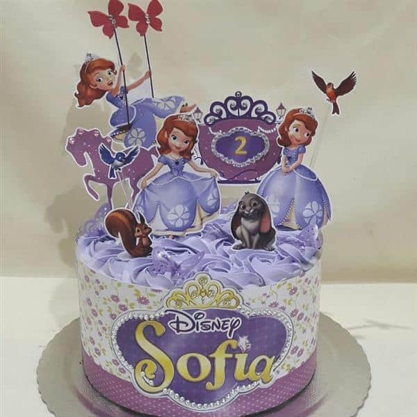 85 modelos de bolo da Princesa Sofia para abrilhantar a sua festa