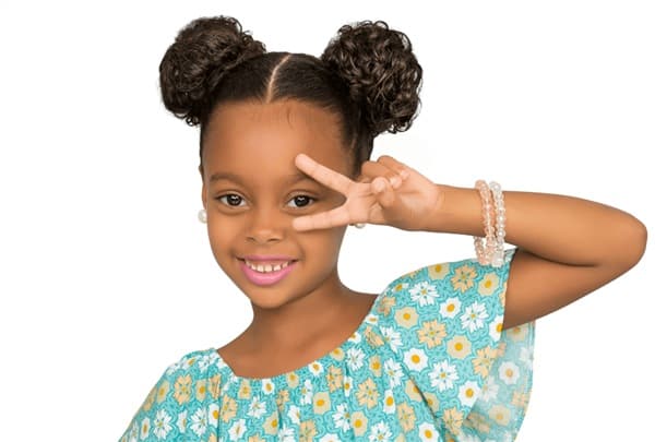 penteado infantil