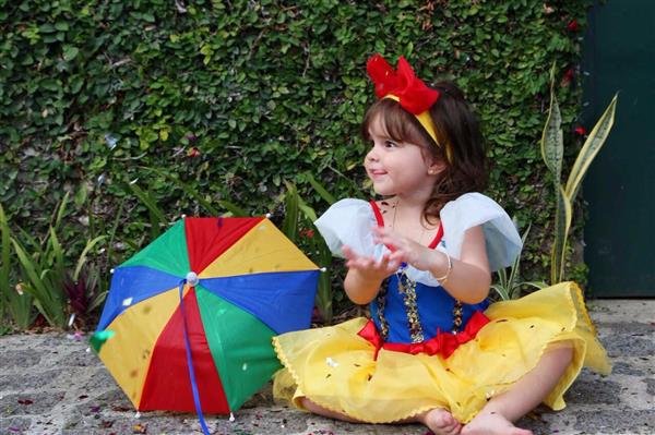 Fantasia Carnaval Arlequina Coringa Tule Feminina Infantil