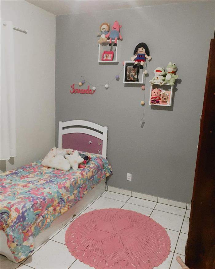 decoração de quarto infantil feminino simples e barato pequeno