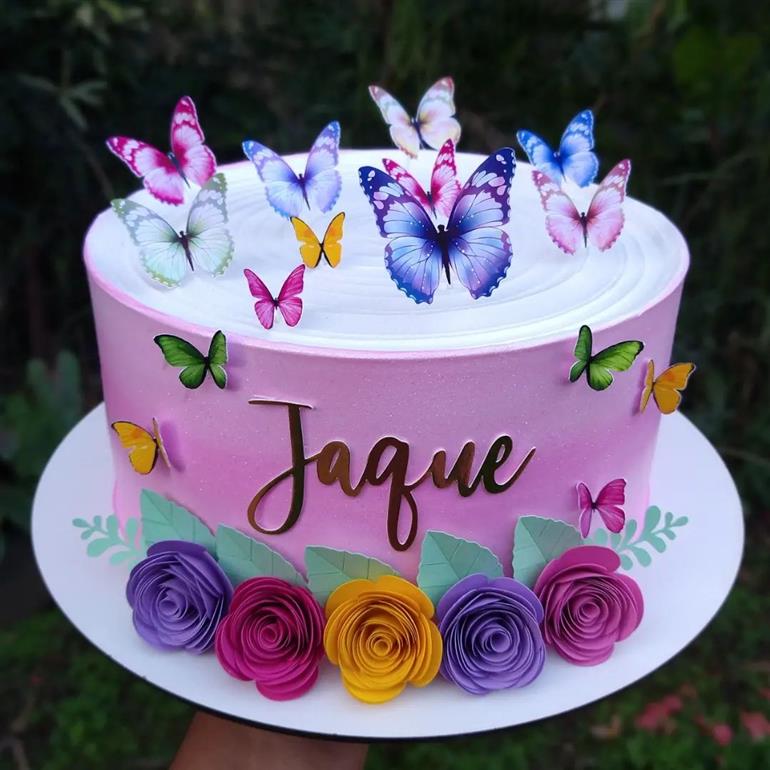 Bolo Borboleta: 70 ideias lindas e coloridas de bolo  Bolos de  aniversário, Bolos de aniversário de borboleta, Bolos de aniversário bonitos