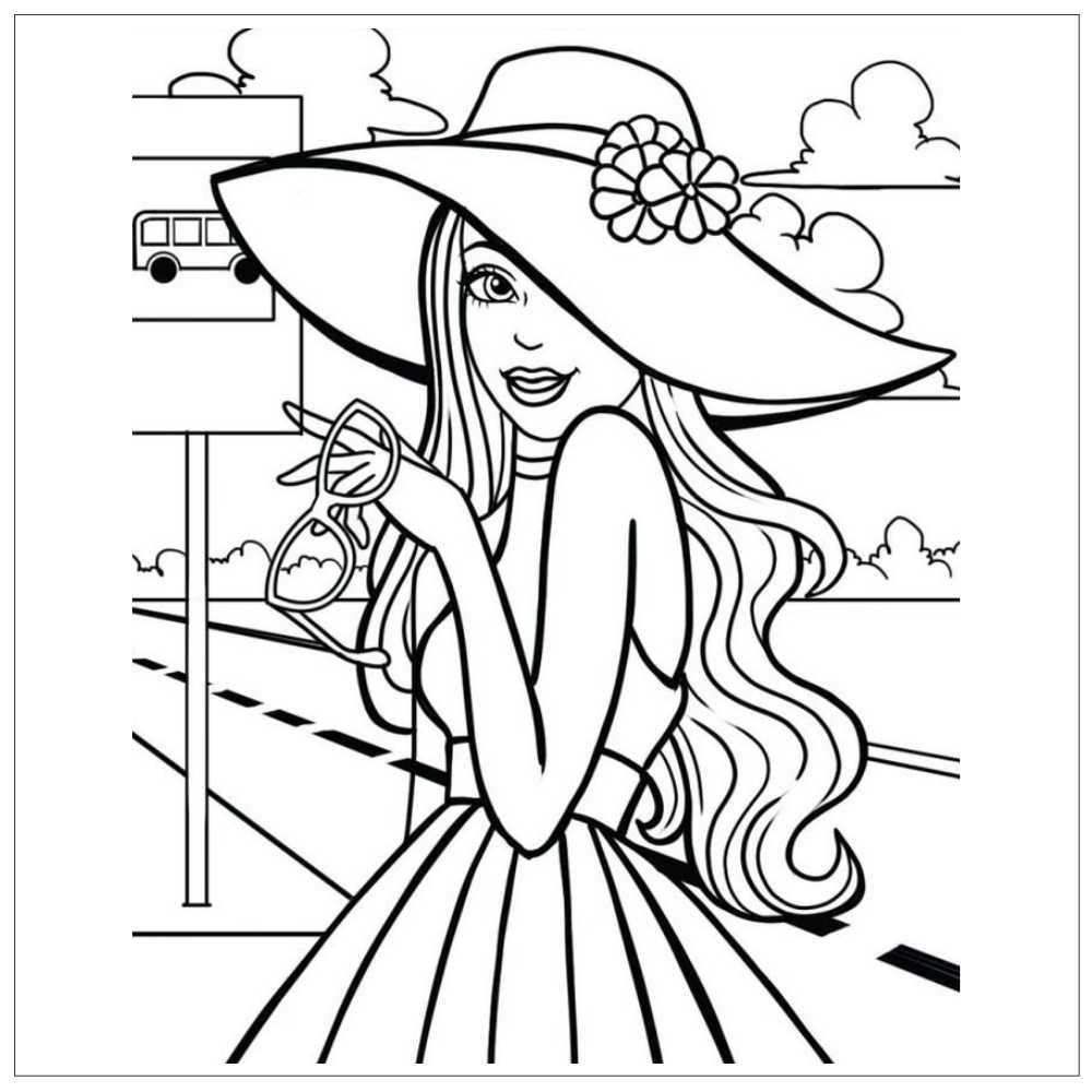 20 Desenhos da Barbie Pop Star para colorir! –  – Desenhos para  Colorir