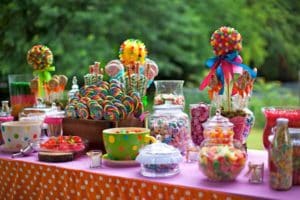 mesa de doces festa infantil