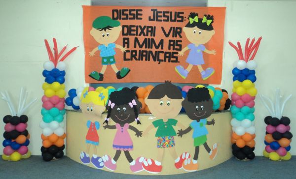 Resultado de imagem para DECORACOES NA IGREJA INFANTIL