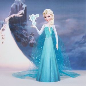 Molde da Elsa Frozen 3D para Imprimir    21