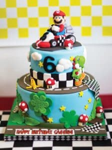 Decoração de Festa Infantil Tema Mario Kart