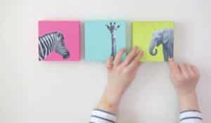 Miniquadros Decorativos para Quarto Infantil    2