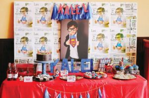 Decoração de Festa Infantil Tema Super-Homem