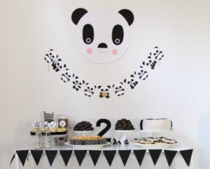 Decoração de Festa Infantil Tema Urso Panda