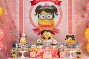 Ideias de Festa Infantil dos Minions para Meninas     7