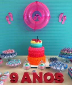 Decoração para Festa Infantil na Piscina       12