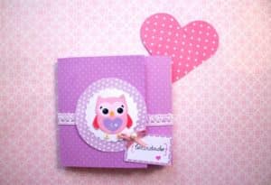 Ideia para Fazer um Convite Infantil em Scrapbook         1