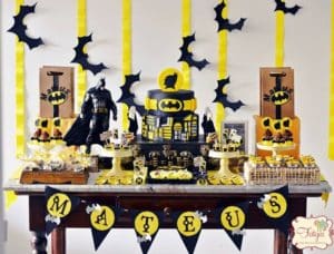 Ideia para Festa Infantil do Batman             1