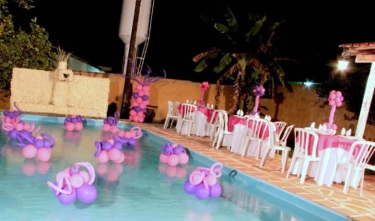 Decoração Infantil para Festa na Piscina