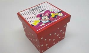 caixinha decorada minnie