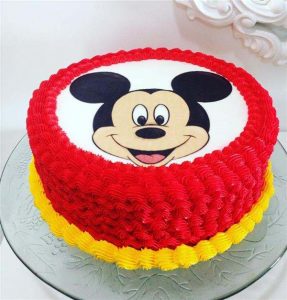 bolo mickey chantilly